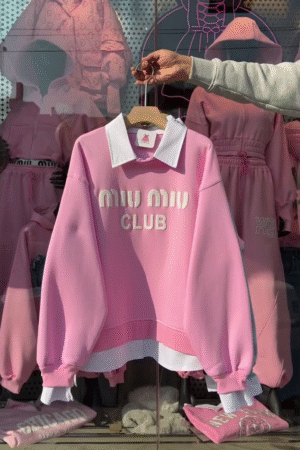 Collared Sweatshirt for Women