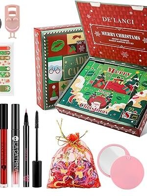Makeup Advent Calendar 2025, 12 Days Christmas Countdown Advent Calendar Gift for Women