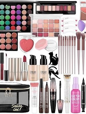 Makeup Kit for Women Full Kit Include Foundation Eyeshadow Palette Makeup Brushes Makeup Sets for Teens Girls