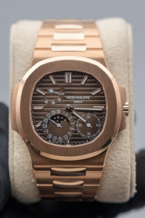 Rose Gold Luxury Automatic Multi-Dial Wristwatch