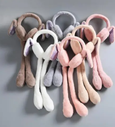 Cute Plush Bunny Ear Earmuffs