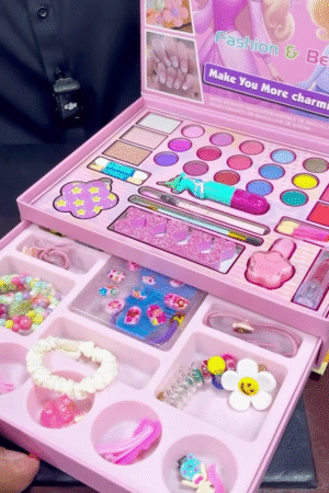 Princess Fashion Beauty Makeup & Jewelry Box Set for Girls