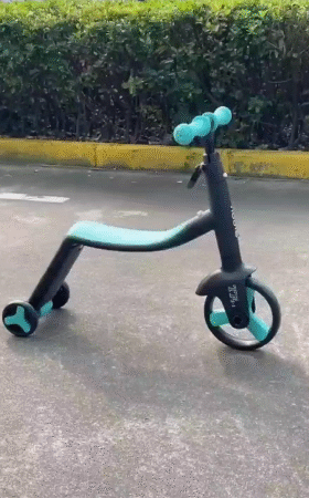 Kids 3-in-1 Balance Bike & Scooter