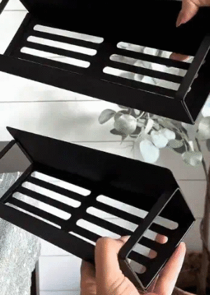 Wall Mounted Metal Storage Shelf