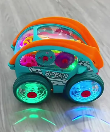 Speed Gear Racer – Light-Up Transparent Magic Car